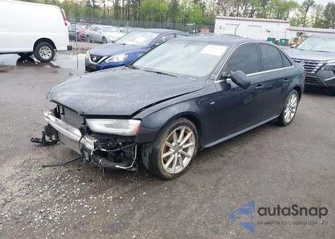 2016 Audi A4 2.0T Premium from USA, damaged, VIN WAUFFAFL3GN010046
